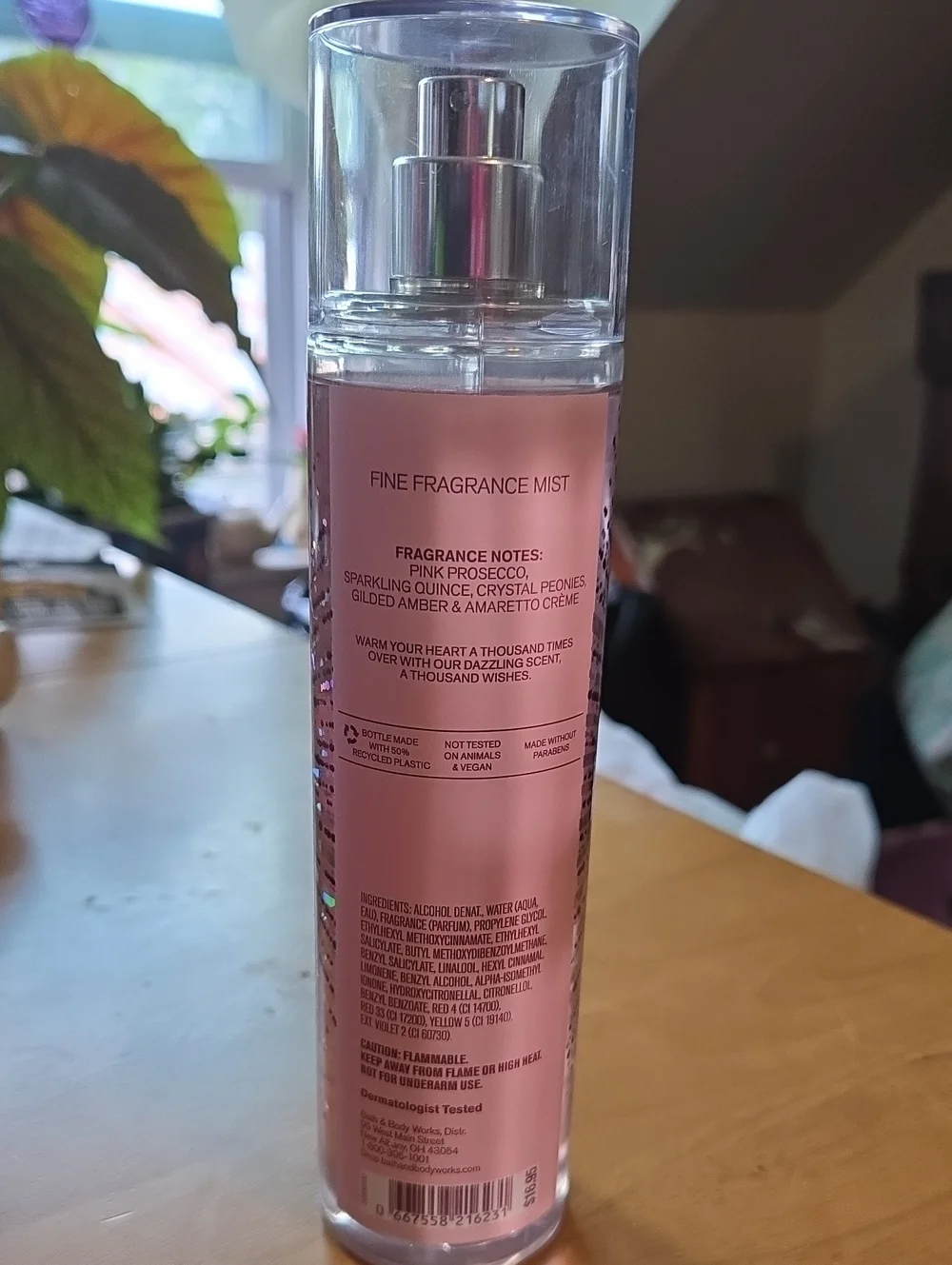 Bath & Body Works A THOUSAND WISHES Fine Fragrance Body Mist 8 oz